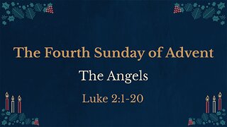 The Fourth Sunday of Advent