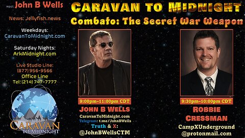 Combato: The Secret War Weapon - John B Wells LIVE