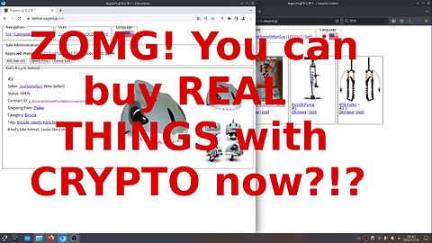 Aegora.jp: CRYPTO? OMG! Buy REAL THINGS with CRYPTO NOW?!?