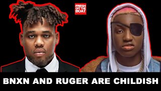 RUGER AND BUJU BNXN ARE CHILDISH FOR BEEFING | STREAMING FARMS ACCUSATIONS