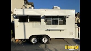 Brand NEW Commercial 2021 8' x 16' Mobile Kitchen | New Food Concession Trailer for Sale