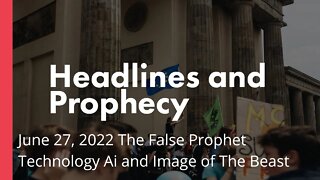 The False Prophet Technology Ai and Image of The Beast