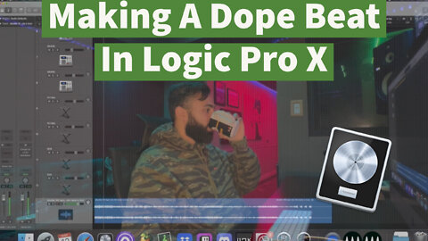COOKING UP A DOPE BEAT IN Logic Pro X in Studio B