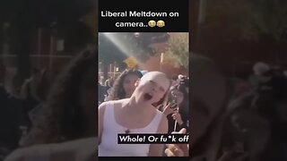 Feminist Melt down Caught On Camera