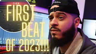 First beat of 2023! (making a beat from scratch in FL STUDIO) Producer Vlog