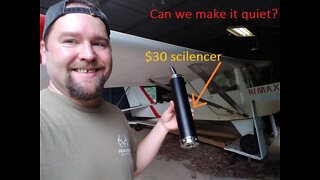 Attempting to install a scilencer on the himax ultralight part 1