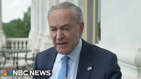 Schumer: Democrats have to make clear how ‘ludicrous’ and ‘unhinged’ the Trump-Vance ticket is