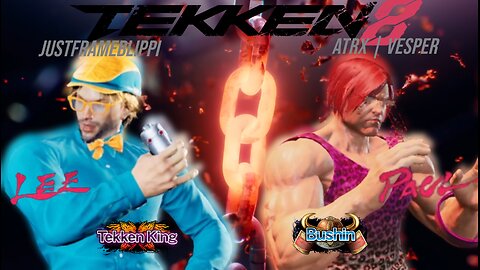 Tekken 8 Ranked - Road to Tekken Emperor - JustFrameBlippi (Tekken King) vs ATRX | Vesper (Bushin)