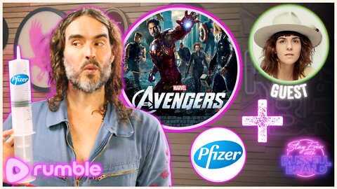 Stay Free with Russell Brand #016 - Pfizer And Avengers - What Is A Hero? Plus Guest Biet Simkin