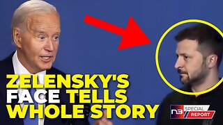 Zelenskys Face Says It All Biden Gaffe Sparks Resignation Talk Among Democrats