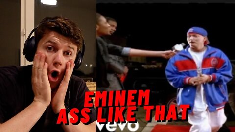 FIRST TIME WATCHING EMINEM - ASS LIKE THAT(SUPER CLEAN VERSION)((REACTION!!))