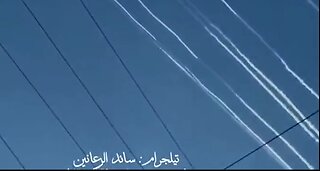 Footage of bottle rockets fired from the Gaza Strip (provided by Israel) - HaloRock