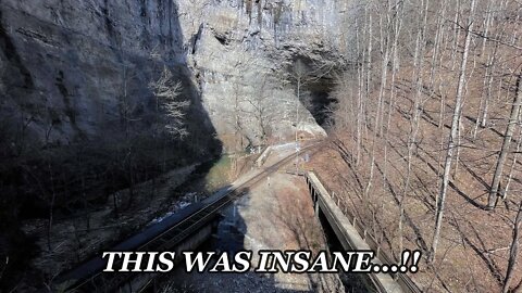 GOING DEEP INTO A VALLEY TO EXPLORE A NATURAL TUNNEL