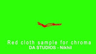 red cloth for Chroma l After effects l Trapcode mir