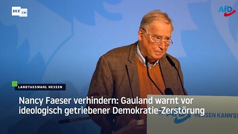 Gauland: "Alles, wovor wir seit Jahren gewarnt haben, ist eingetreten"