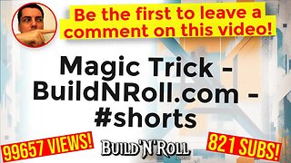 Magic Trick - BuildNRoll.com - #shorts