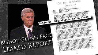 The Glenn Pace Report on Satanic Ritual Abuse Within the LDS Church