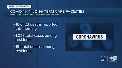 How will Arizona test long-term care centers?