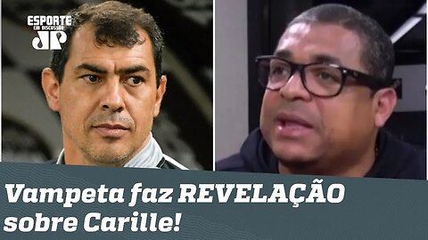 Vampeta IRONIZA Carille e faz REVELAÇÃO sobre futuro do técnico do Corinthians!