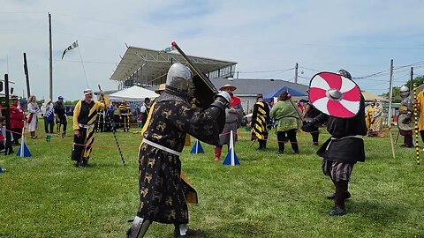 Sir Wigthegn vs Sir Crispin | SCA Middle Kingdom Spring Crown Tournament 2023