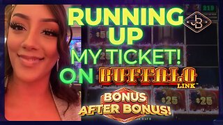 Slot Bonus After Bonus on Buffalo Link! 🦬 💥 How Much Will I Win?