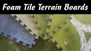 Interlocking Foam Tile Terrain Boards Overview