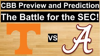 Tennessee vs Alabama Basketball Prediction/Can Tennessee win at Alabama? #cbb