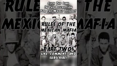 MORE RULES TO JOIN THE MEXICAN MAFIA! #shorts