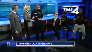 Fitness Friday: Working out in groups can help keep you active
