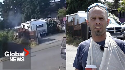 Nanaimo community on edge after suspected arson caught on camera | N-Now ✅