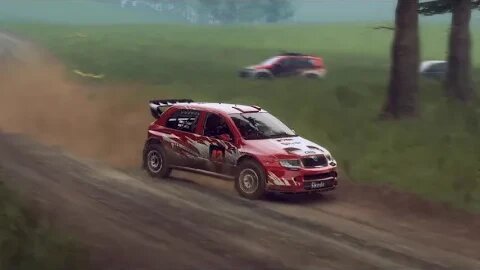 DiRT Rally 2 - Replay - Skoda Fabia 2005 at Jezioro Rotcze