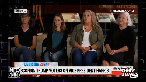 VIDEO: MSNBC Falls On Its Face, Women Unanimously Reject Kamala, "She's An Idiot"