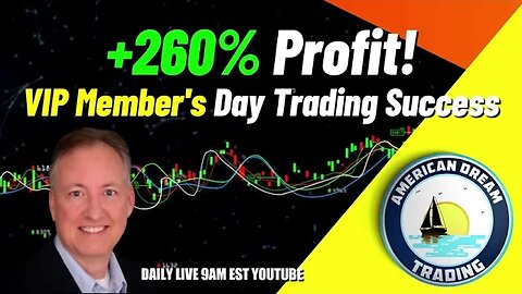 Navigating Profit Potential - VIP Member's +260% Day Trading Success In The Stock Market