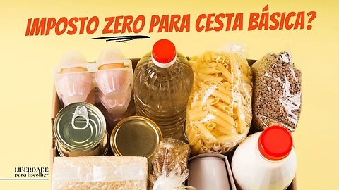 Imposto IVA 0% sobre bens alimentares essenciais. Os libertários apoiam ou não essa idéia?