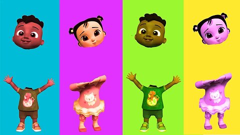 COCOMELON | Match the Head | Video for kids 2023 New #013