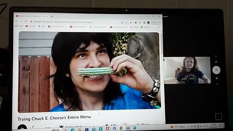 Reaction to Trying Chuck E. Cheese's Entire Menu by Johnnie Guilbert