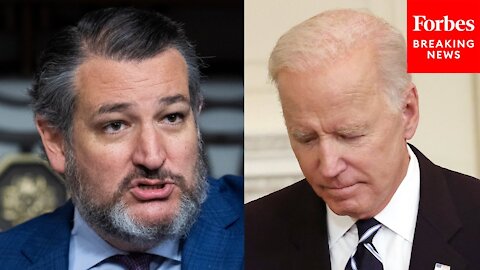 'Orwell Is Looking Down From Heaven And Smiling': Ted Cruz Exposes Biden Admin Middle East Policy