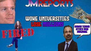 Woke universities LOSE $500M after woke professors DEFEND Hamas terror attack culture is shifting!