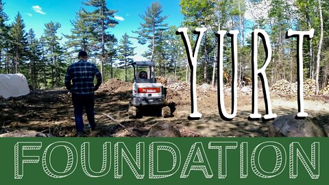 Yurt Foundation Part 1