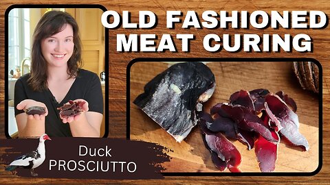 We Should All Know How to Do THIS! Preserve Meat like our Ancestors - Muscovy Duck [Mildly Graphic]