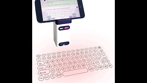 Heartbeat Laser Projection Keyboard