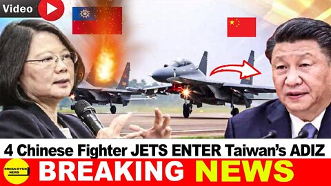 Chinese fighter jets enter Taiwan’s ADIZ UKRAİNE RUSSİA WAR NEWS