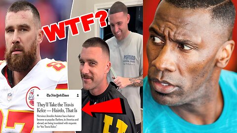 NYT gets DESTROYED for INSANE claim about Travis Kelce's "FADE HAIRCUT"! CULTURALLY INSENSITIVE?