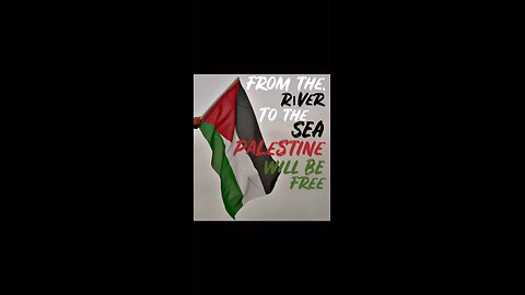 From the river to the sea, Palestine 🇵🇸 will be free
