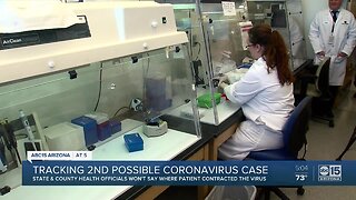 Tracking 2nd coronavirus case in Arizona