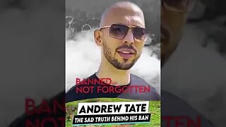 The Truth Behind Andrew Tate Ban #Shorts