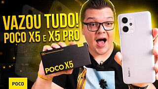 VAZOU TUDO! POCO X5 e X5 PRO | 108MPX, 67W e MUITO MAIS!