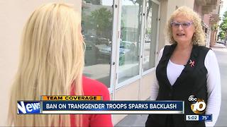 Military transgender ban sets off firestorm