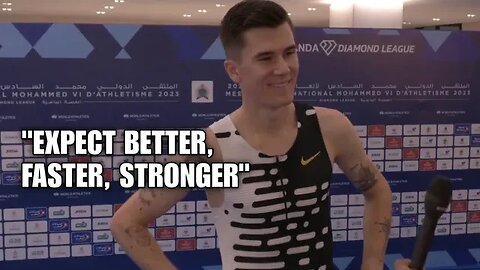 Jakob Ingebrigtsen 1500m Rabat Diamond league interview