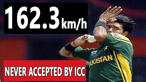 The Fastest Ball 162.3 km/h (Cricket)